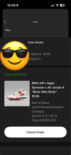 AIR JORDAN 4 BRICK AFTER BRICK SZ 12.5