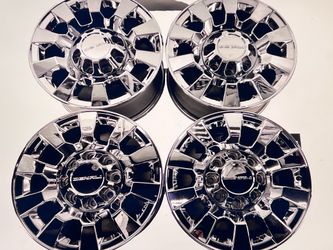 20x9.5  GMC Denali wheel New in box 📦  Never used  Chrome PVD  8x180mm Fits 2011-2026 model  2 HD   —-$1095 wheel exchange —-  Limited time o