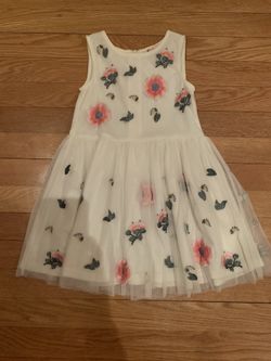 Toddler Girls Tulle Dress - Size 4