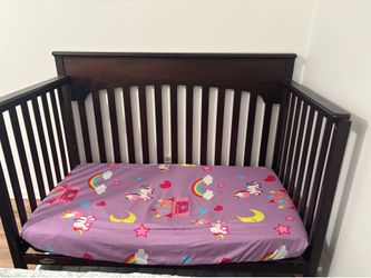 4-in-1 crib with mattress