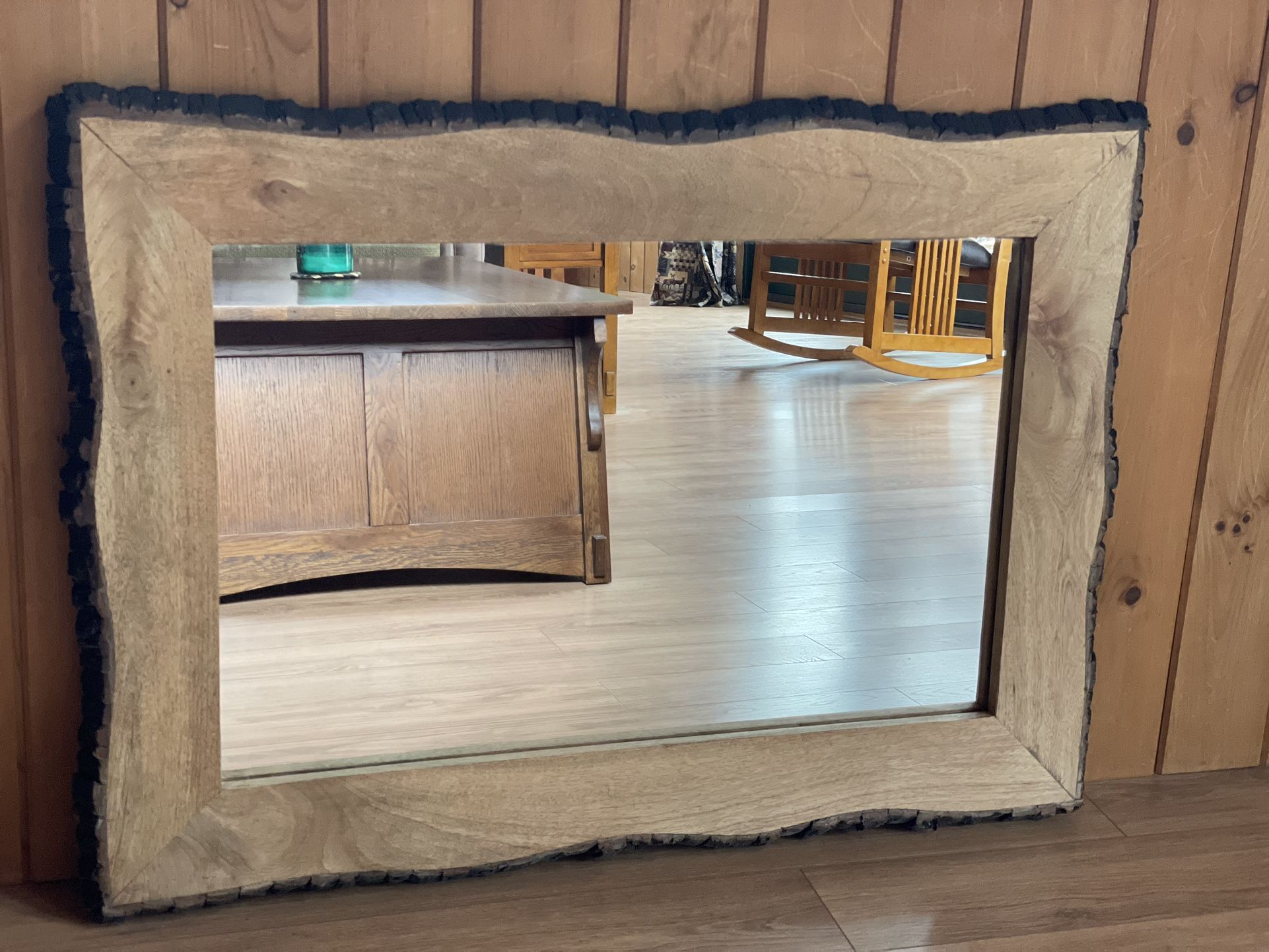 Solid Wood Mirror
