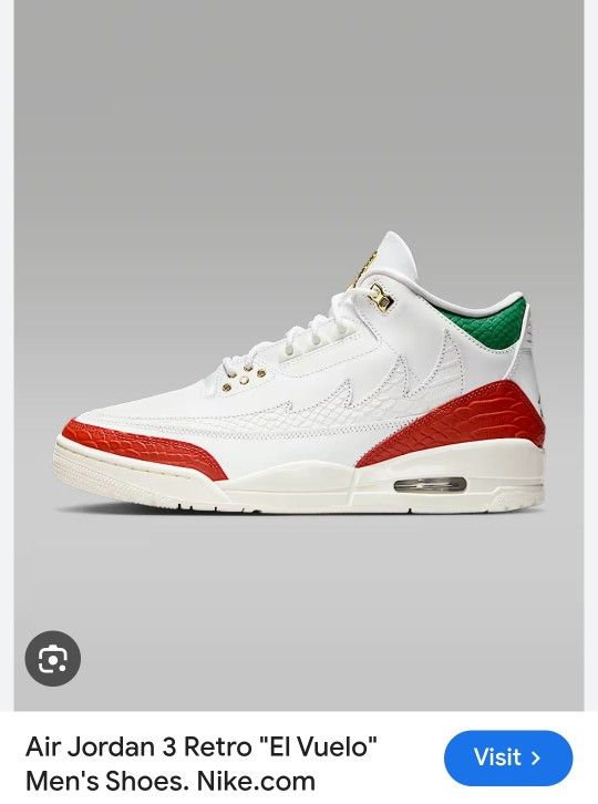 Jordan 3 El Vuelo