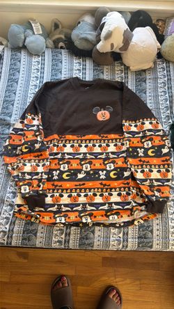 Unisex (M) Disney Halloween Spirit Jersey Sweatshirt