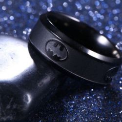 Superman Men Women Unisex Jewelry  Ring Stainless Steel