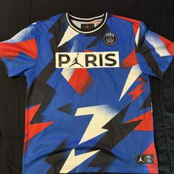Men Medium PSG Jordan Jersey 