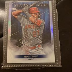 Mike Trout Stars Of MLB Card