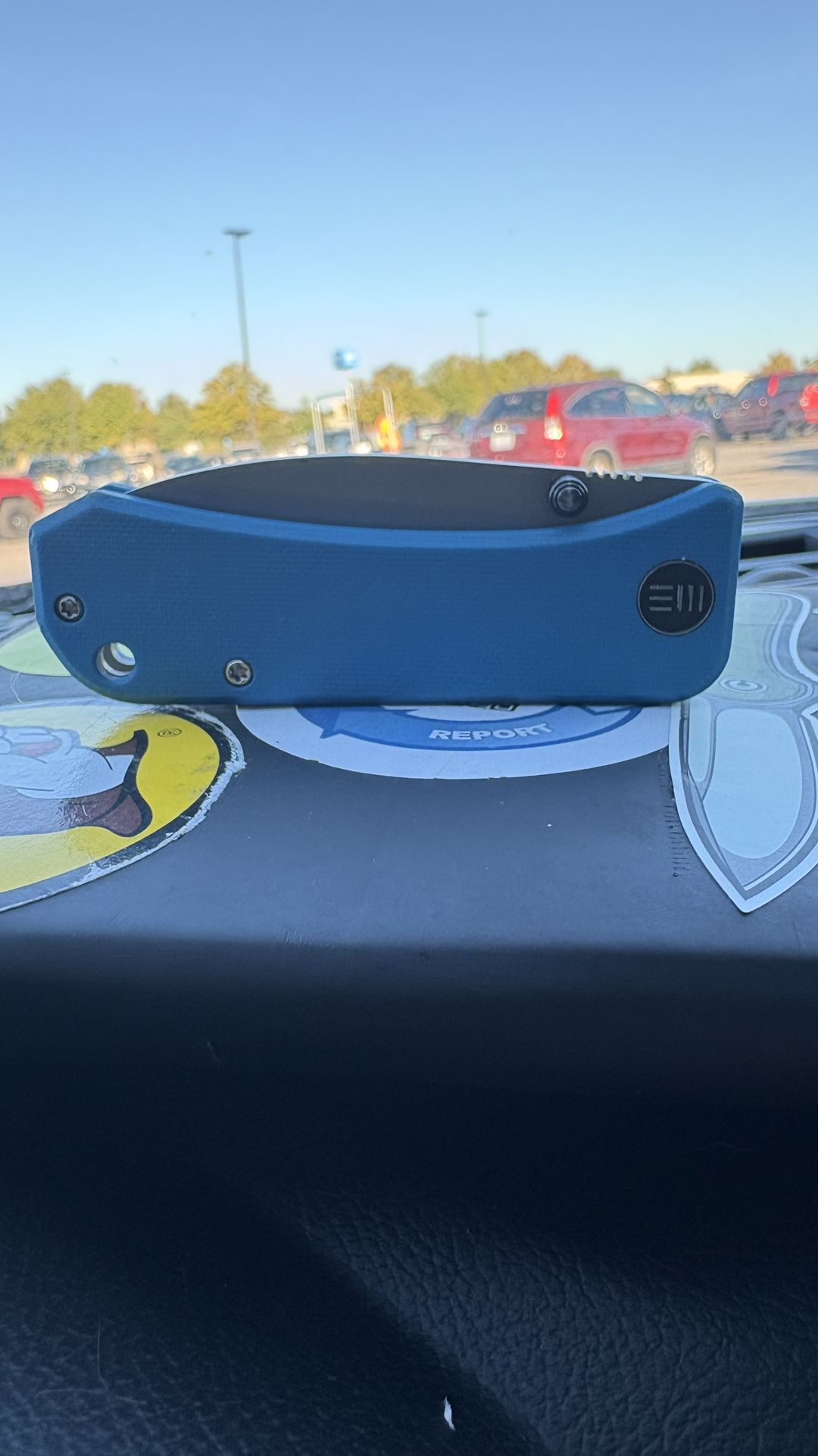 WE banter Knife Co Blueg10