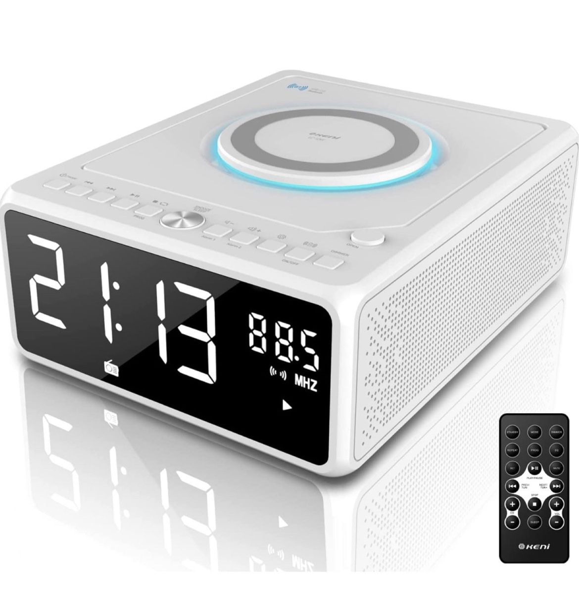 Cd Player Boombox Digital Alarm Clock