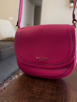 Kate Spade New York Pink Leather Crossbody Bag