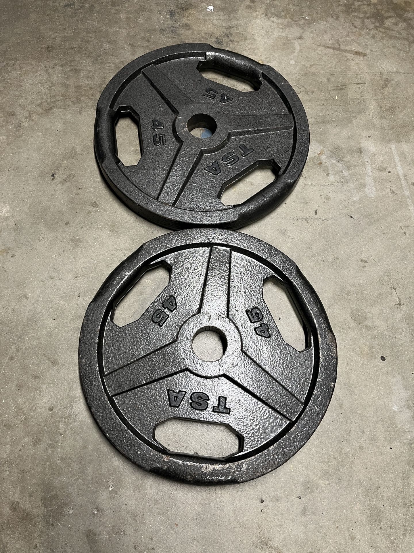 45 lb olympic weight plates