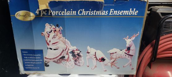 Porcelain Christmas Ensemble