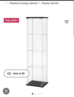 NEW In Box IKEA Detolf Glass Cabinet Shelf for Sale in Riverside