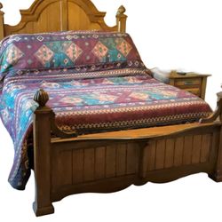 Queen Size Tempur-Pedic Power Adjustable Bed w/Remote