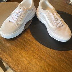 White Vans Shoes 👟. Brand New. Never Worn. Size 12. Pick Up Only! Seal Beach, California.