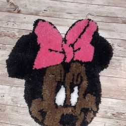Hello Kitty And Minnie Mouse Rug 
