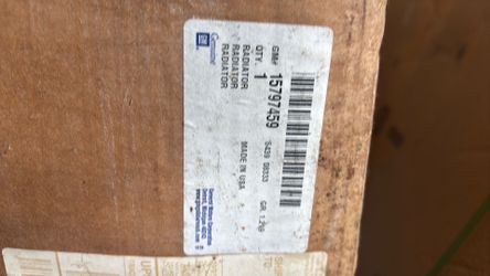2003-2009 Gm 6(contact info removed) factory radiator