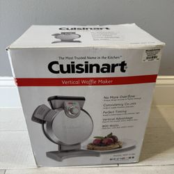 Cuisinart vertical Waffle Maker Brand New In box!