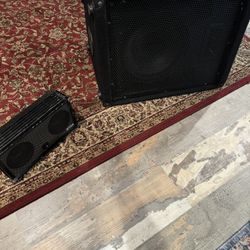 Two Studio Monitors Wedge