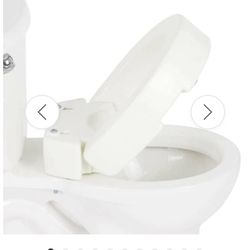 VIVE Toilet Seat Riser (Elongated)