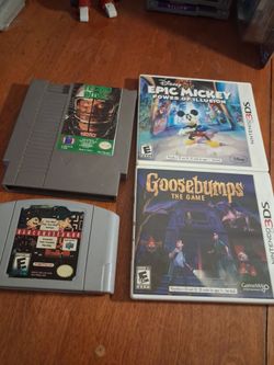 Nintendo video games $5 each tested and working pick up in Glendale five each