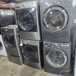 Lg Washer And Dryer Set Electric 