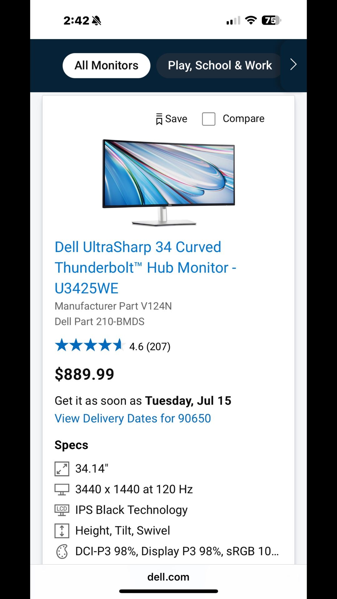 Dell Monitor