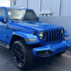 Jeep Gladiator Hood, Bumper, And OEM Suspension