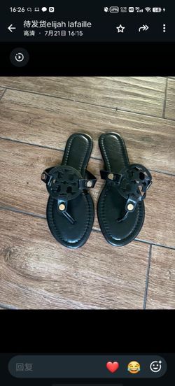 Black Tory Burch Sandals