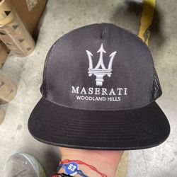 Maserati Woodland Hills CA California Employee Cap Gift Rare