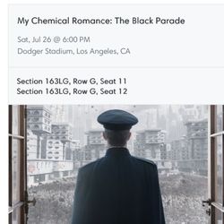 My Chemical Romance The Black Parade JULY 26TH!