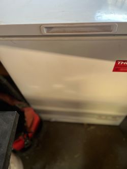 Thomson  Garage freezer/ Ready white chest Freezer