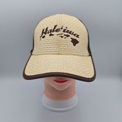 Vintage Otto Haleiwa Hawaii Matsumoto Shave Ice Trucker Adjustable SnapbackHat