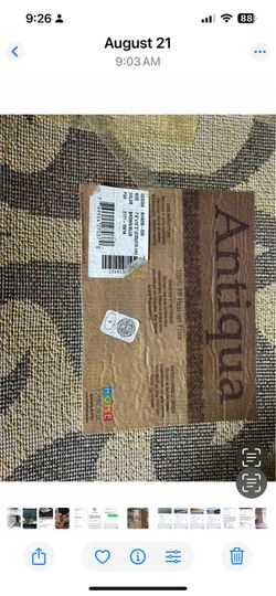 Carpet.    Antiqa.    OBO