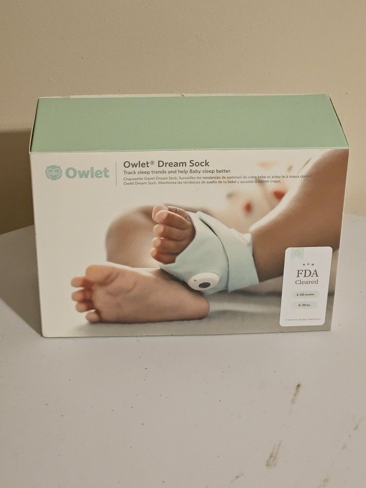 Owlet Baby Monitor Dream Sock FDA Cleared Model