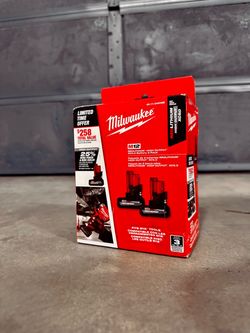 Milwaukee M12 High Output 5.0 Batteries (2-pack)