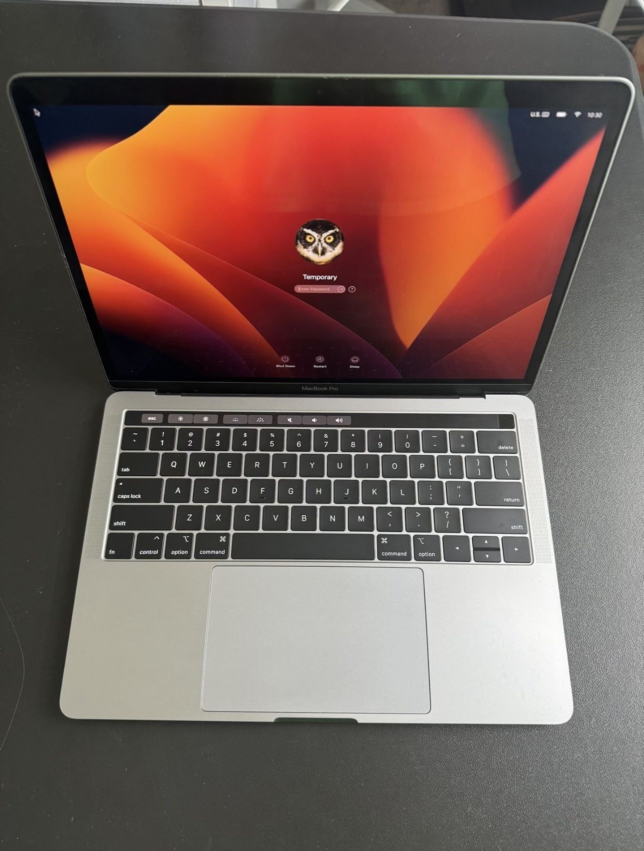 MacBook Pro 2019, 13 Inch, 250 GB