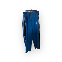 Vintage Zipway Dallas Mavericks NBA Pants – Men’s Size Large | Blue w/ Stripes | Rare Fan Gear