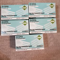 BoSMA Medical Flex-Vinyl Powder-Free Disposable Gloves