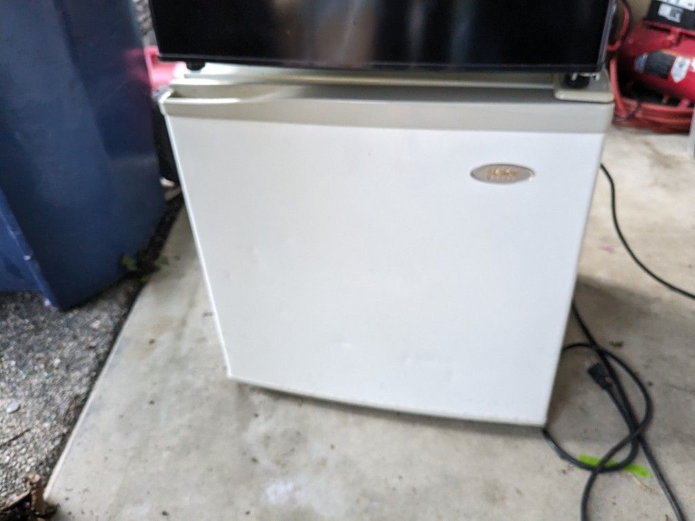 White Mini Fridge