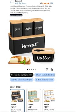 Metal Bread Box