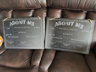 About me signs