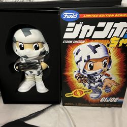 Jumbo Chan G.I. Joe Storm Shadow 14'' Vinyl Collectible. This is a limited edition Funko product with specific features: 