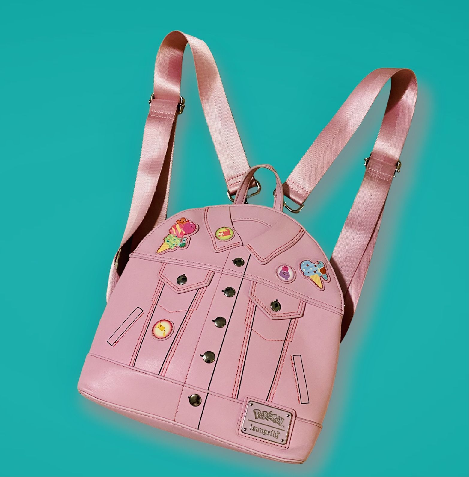 Pokémon Loungefly Backpack Pink 