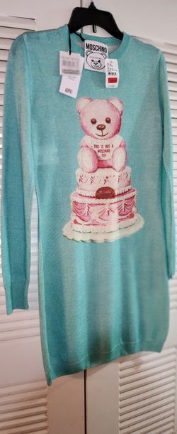 Moschino Virgin Wool Mini Dress 