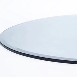 Glass Beveled Table Top