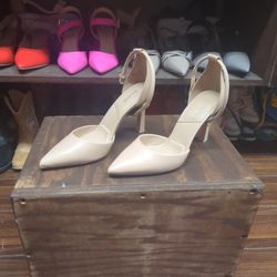 Classy Beige Heels
