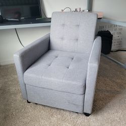 Like New Convertible Chair