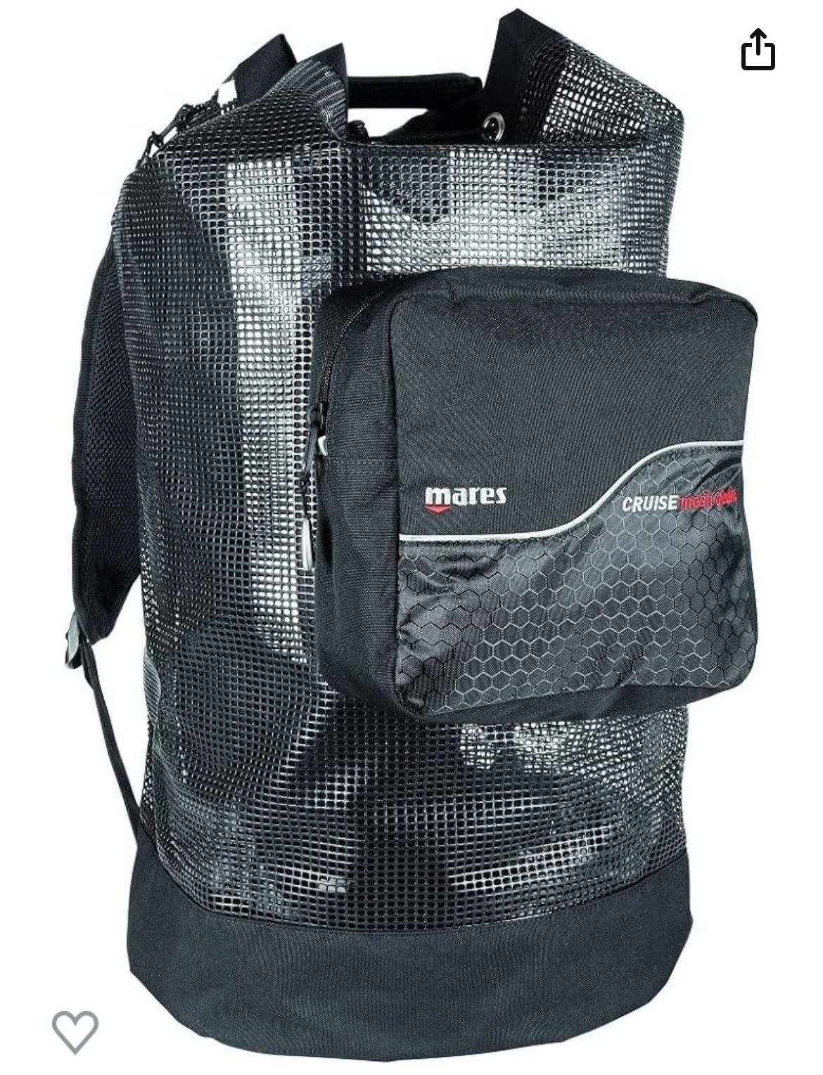 Mares Cruise Backpack Mesh Deluxe Travel Gear Sports Bag