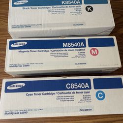 Samsung Toner Cartridges Black, Cyan or Magenta 