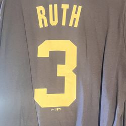 New L Babe Ruth Cooperstown Fuse Shirt